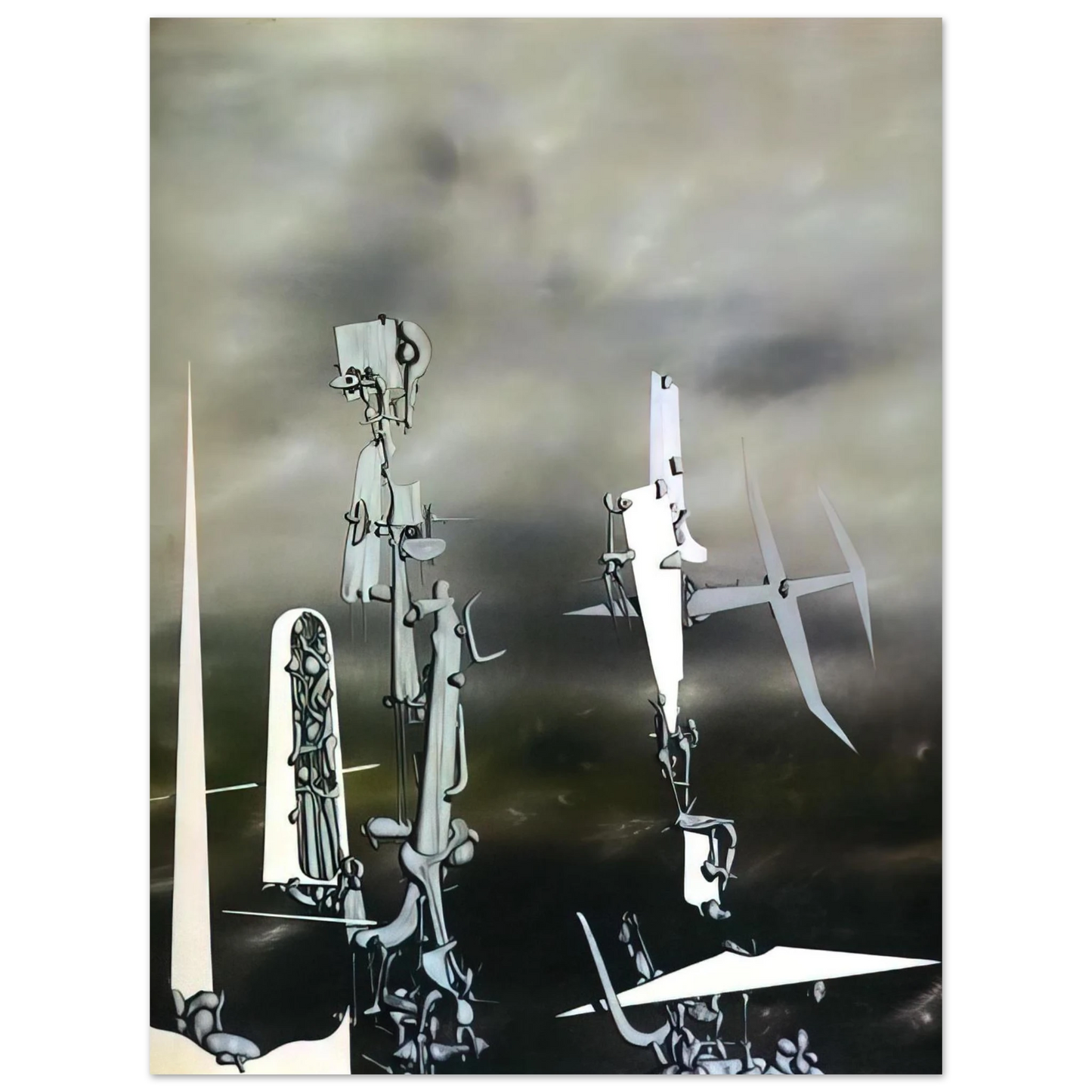 Yves Tanguy - Phantoms 75x100 cm / 30x40inches Fine Art Poster
