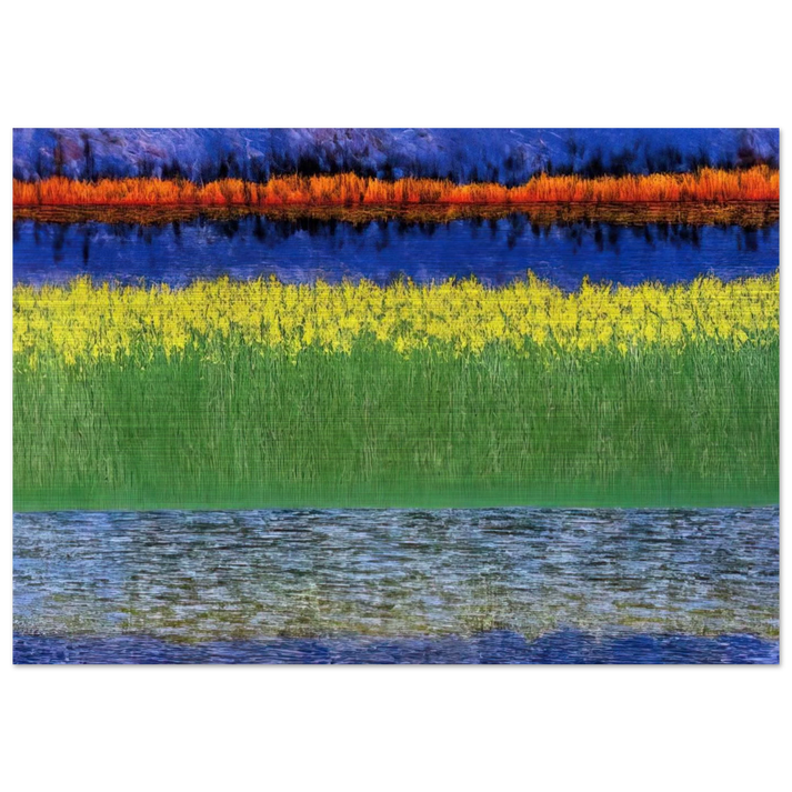 Sea of Grass - 1982 - Jimmy Ernst Brushed Aluminum Print - 70x100 cm / 28x40 inches | Jimmy Ernst Aluminum Print | Jimmy Ernst Prints