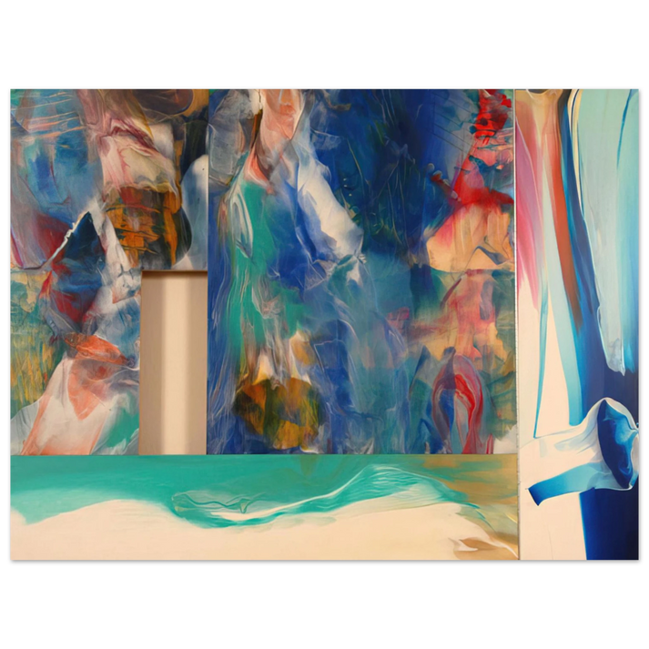 Sam Gilliam - Icon 75x100 cm / 30x40inches Fine Art Poster