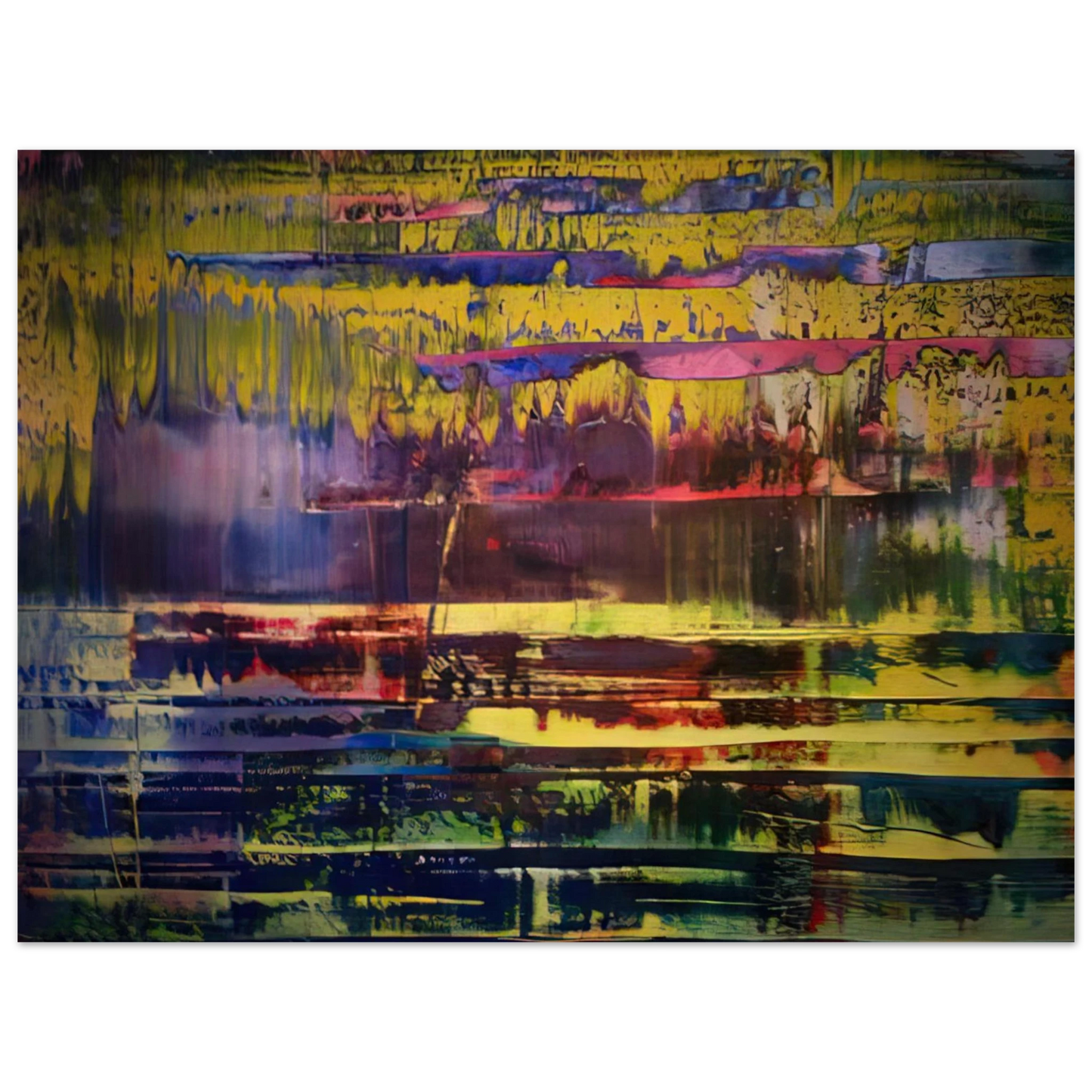 Gerhard Richter - WALLACE BOURNES 75x100 cm / 30x40inches Fine Art Poster