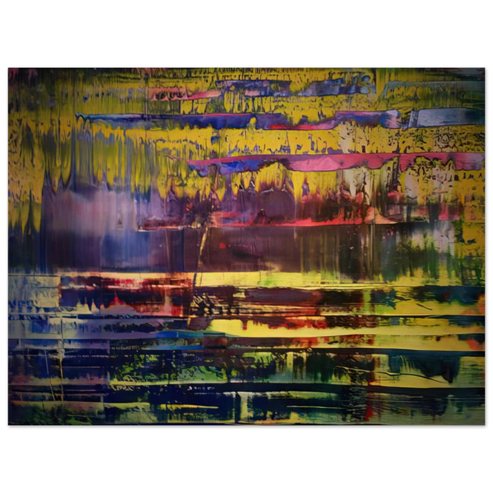 Gerhard Richter - WALLACE BOURNES 75x100 cm / 30x40inches Fine Art Poster