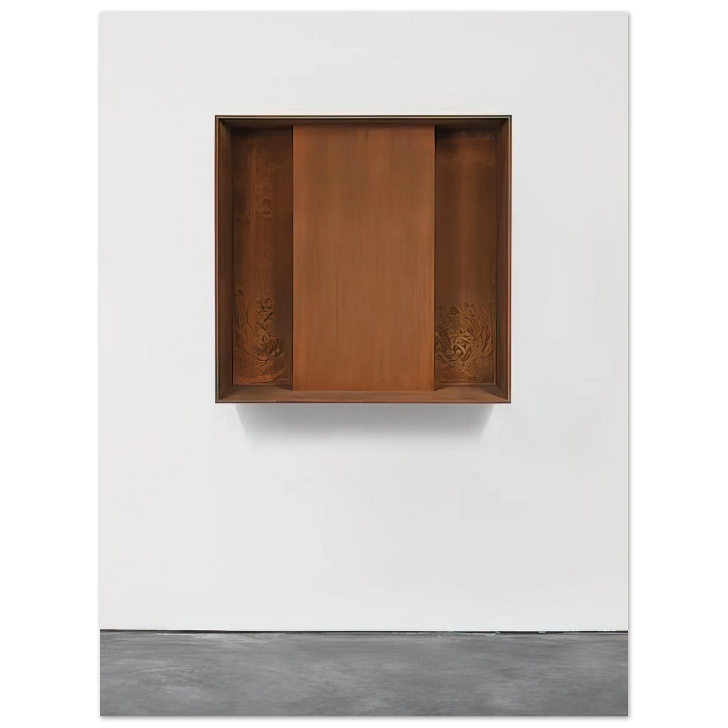 Donald Judd - Untitled JUDDO0510 - 1989 75x100 cm / 30x40inches Fine Art Poster
