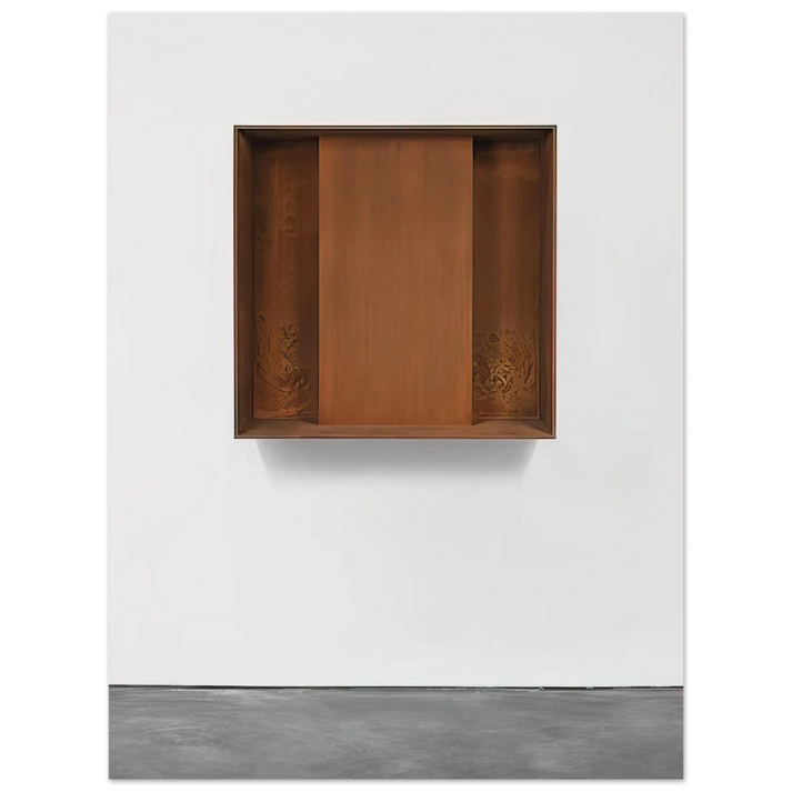 Donald Judd - Untitled JUDDO0510 - 1989 75x100 cm / 30x40inches Fine Art Poster