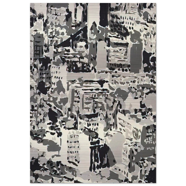 TOWNSCAPE 1969 - Gerhard Richter Brushed Aluminum Print - 70x100 cm / 28x40 inches | Gerhard Richter Aluminum Print | Gerhard Richter Prints