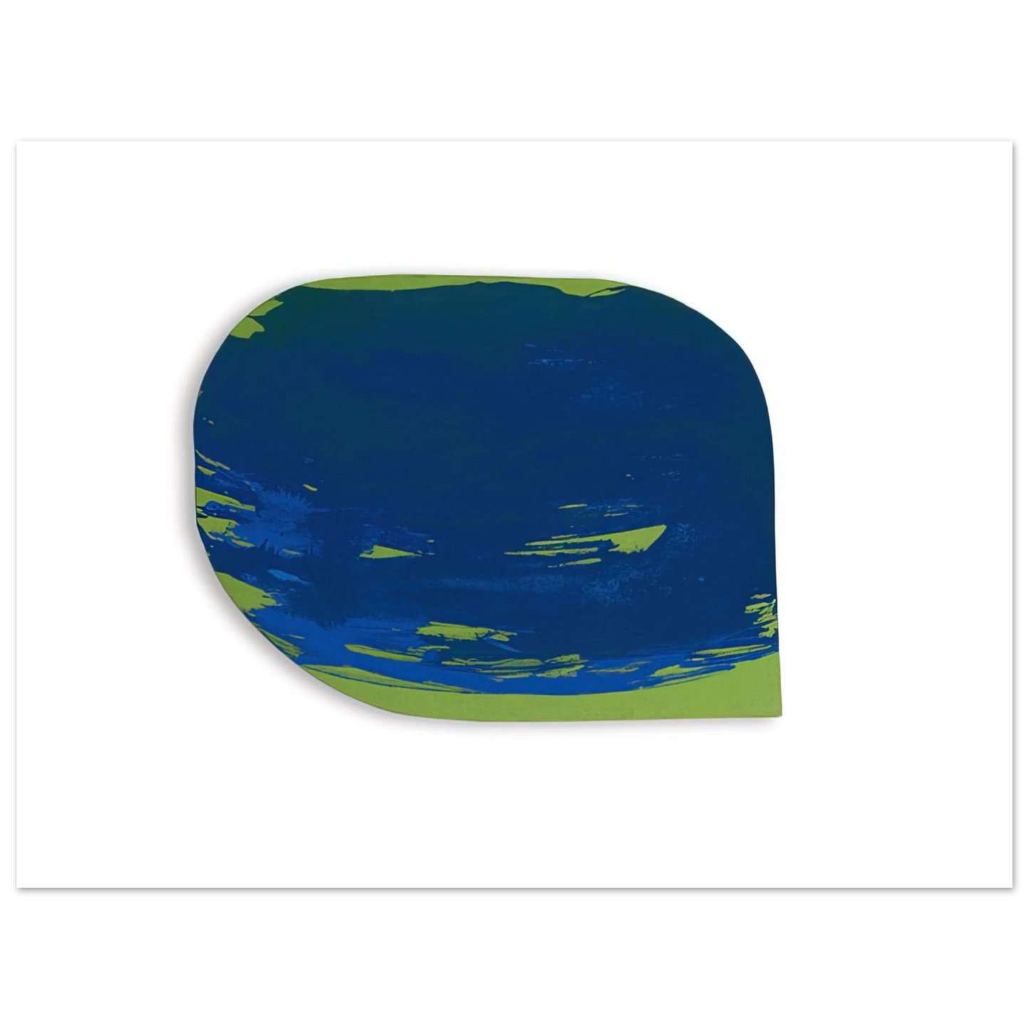 Blinky Palermo - Blau auf Grün - 1965 75x100 cm / 30x40inches Fine Art Poster