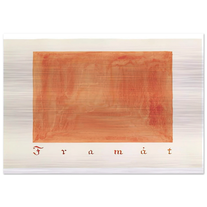 FORWARDS PARCIFAL SERIES GROUP 2 SECTION 4 THE CONVOLUTE OF THE PHYSICAL PLANE 1916 - Hilma af Klint Brushed Aluminum Print - 70x100 cm / 28x40 inches | Hilma af Klint Aluminum Print | Hilma af Klint Prints
