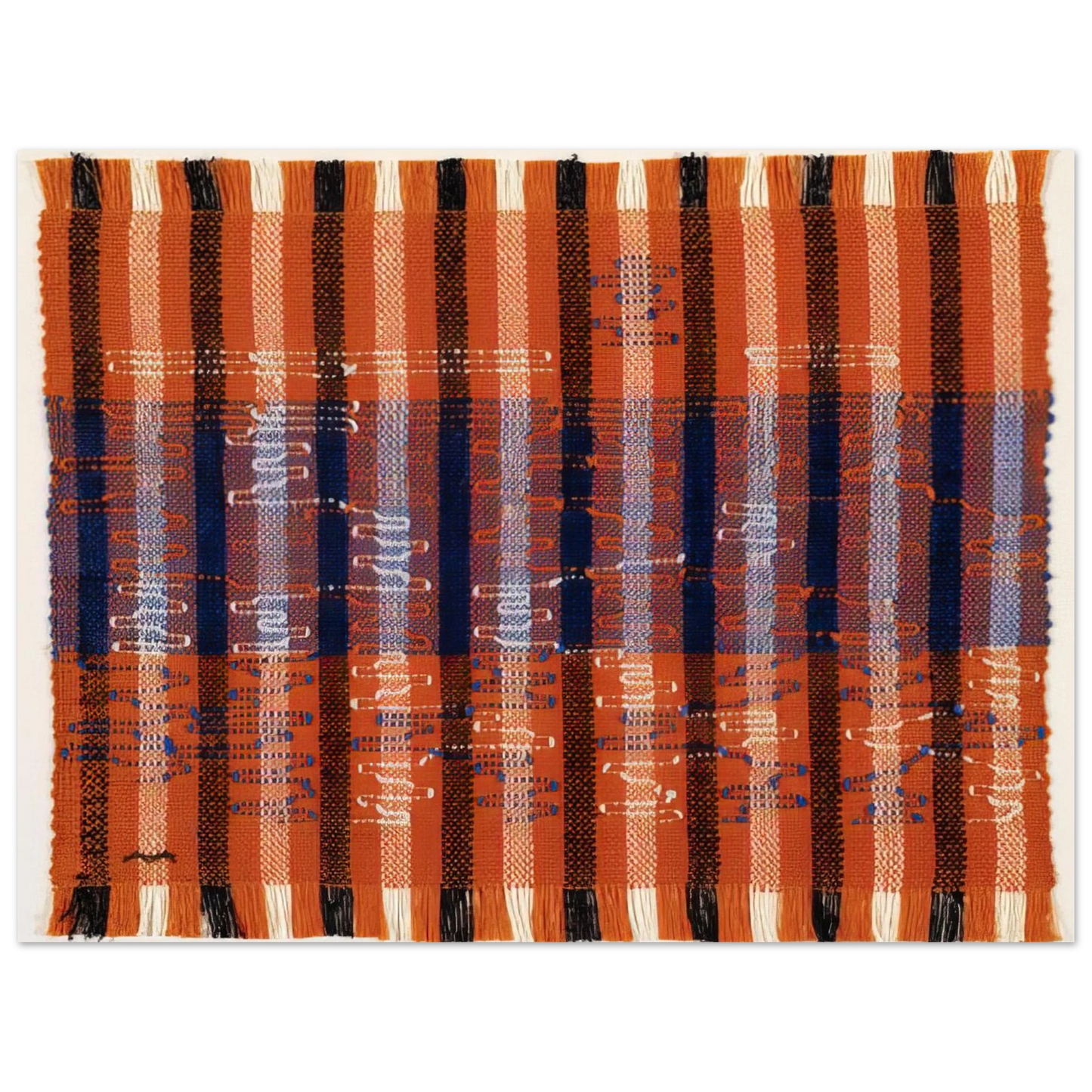 Anni Albers - INTERSECTING 1962 75x100 cm / 30x40inches Fine Art Poster