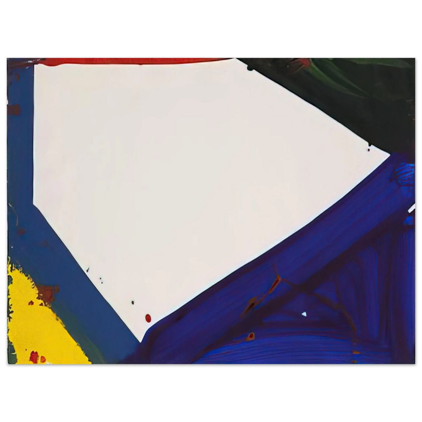 Sam Francis - Untitled Edge 75x100 cm / 30x40inches Fine Art Poster