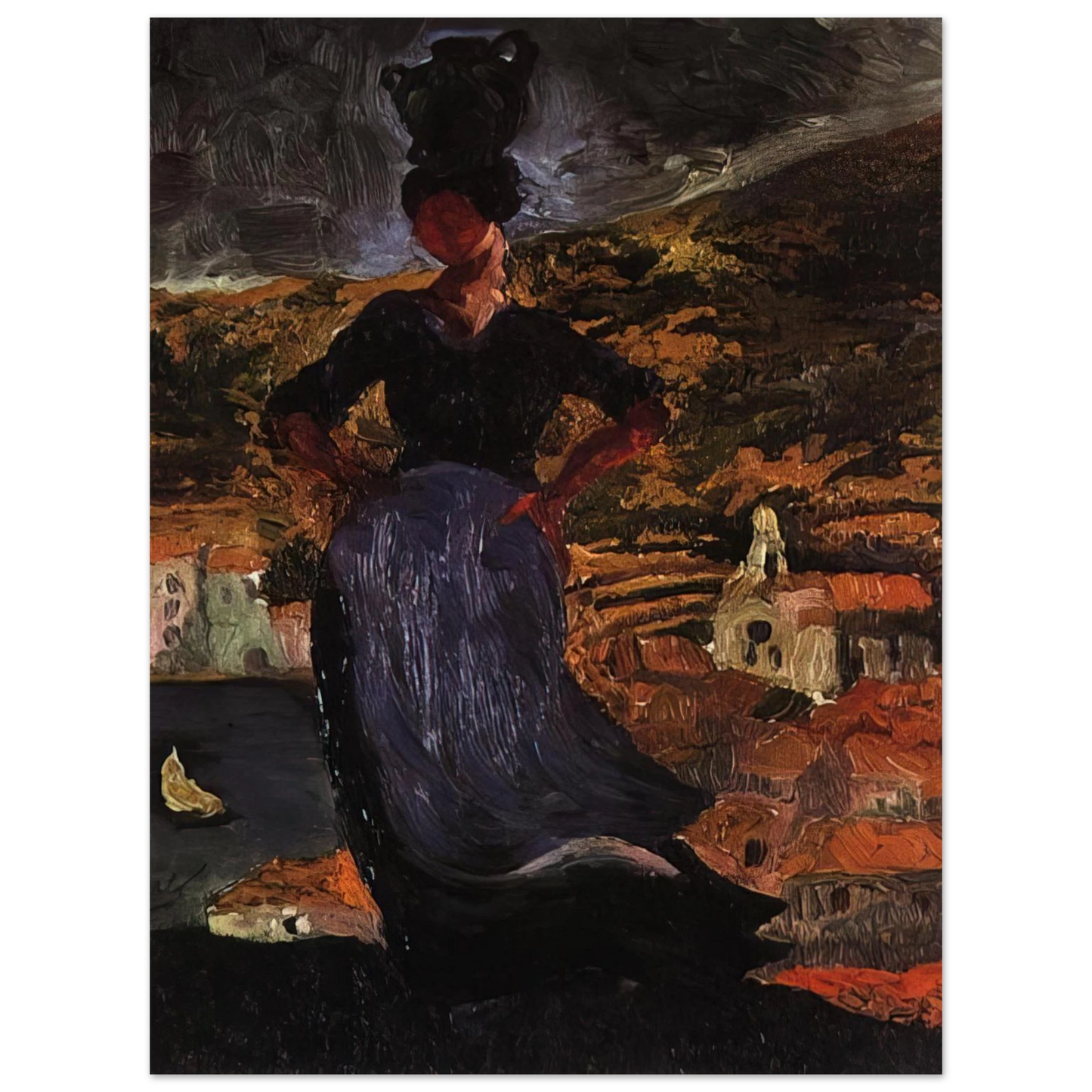 Salvador Dali - PORTRAIT OF HORTENSIA 75x100 cm / 30x40inches Fine Art Poster