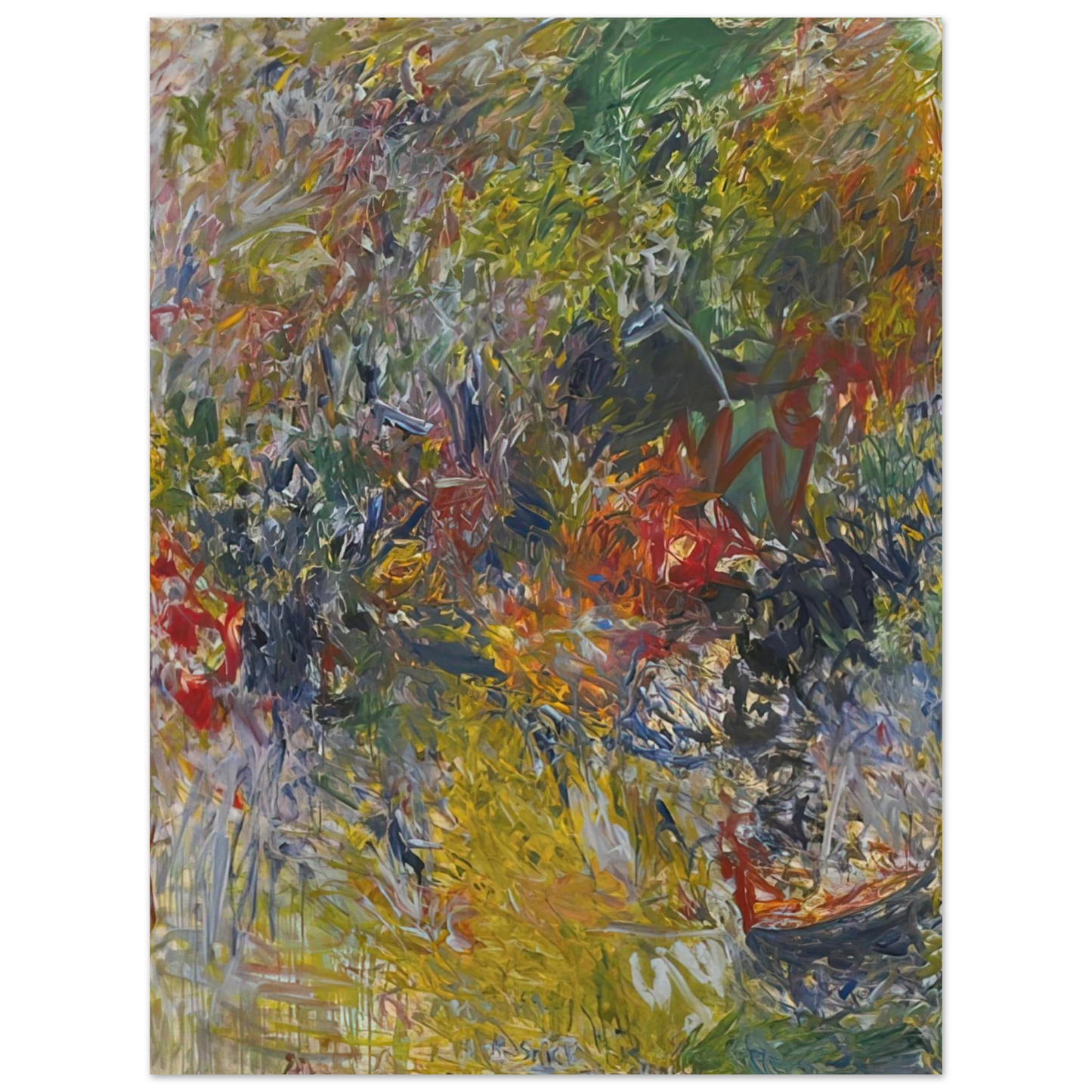 Milton Resnick - ROSELAND 1959 75x100 cm / 30x40inches Fine Art Poster