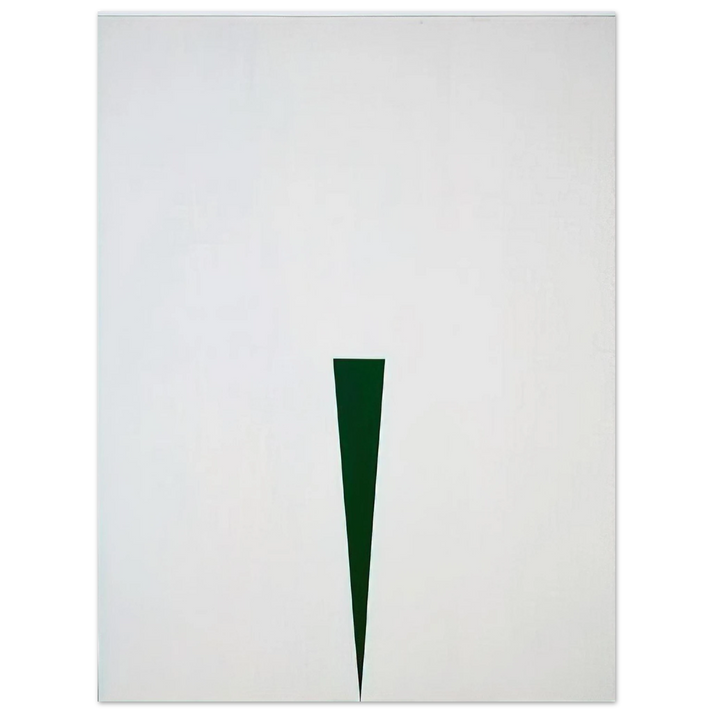 Carmen Herrera - Blanco y Verde - 1966 75x100 cm / 30x40inches Fine Art Poster