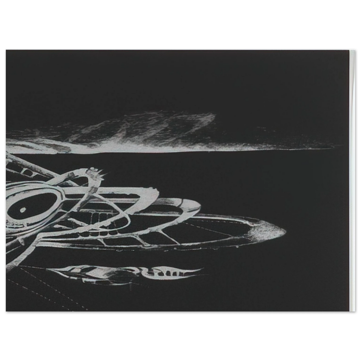 Lee Bontecou - UNTITLED FROM THE NEW YORK COLLECTION FOR STOCKHOLM 1973 75x100 cm / 30x40inches Fine Art Poster