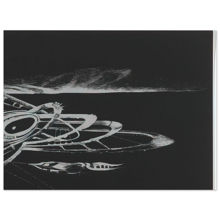 Lee Bontecou - UNTITLED FROM THE NEW YORK COLLECTION FOR STOCKHOLM 1973 75x100 cm / 30x40inches Fine Art Poster