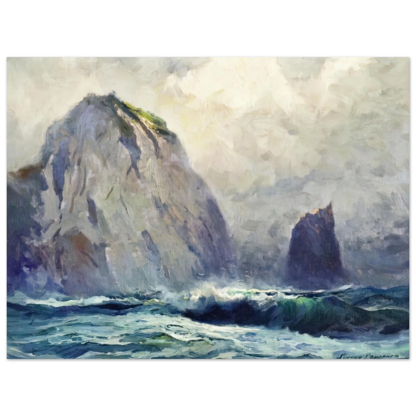 Sydney Laurence - Cape St. Elias - 1928 75x100 cm / 30x40inches Fine Art Poster