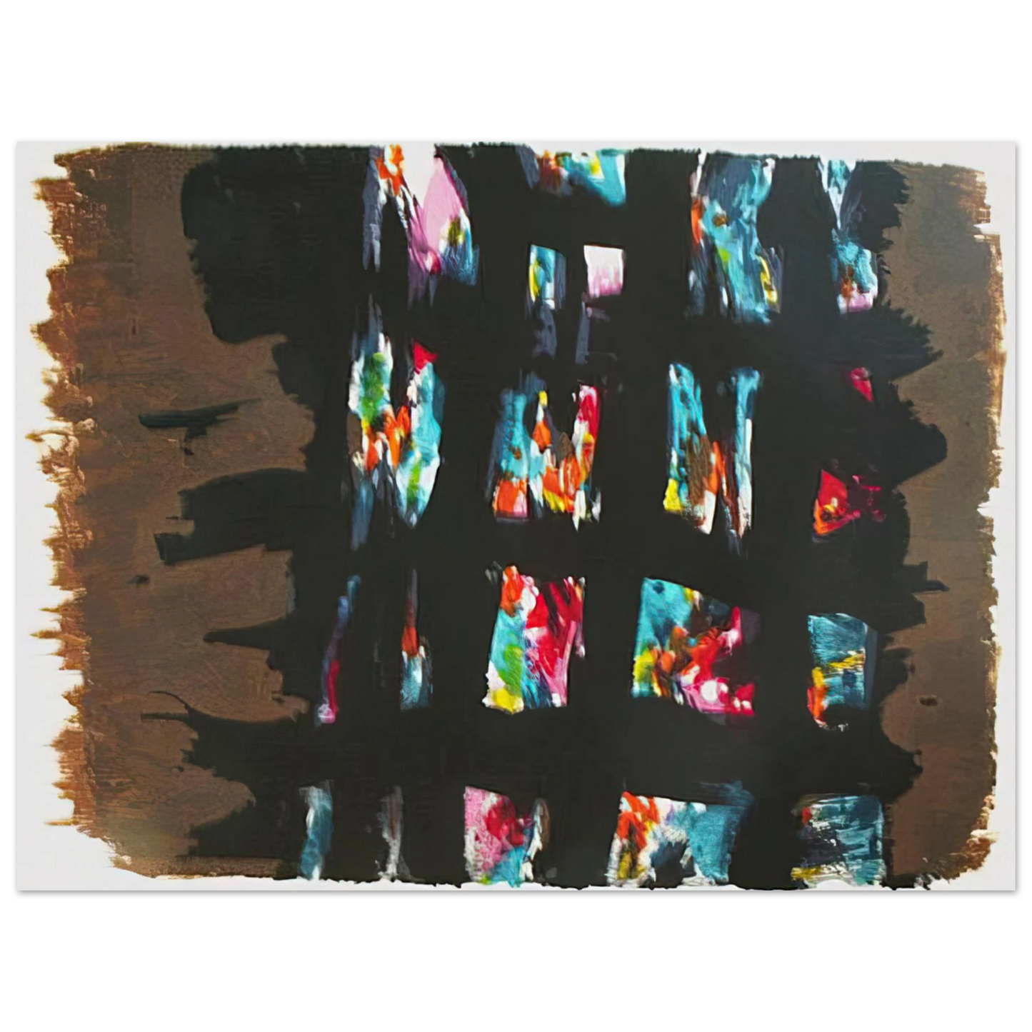 Alfred Manessier - L'Emprisonnement - 1978 75x100 cm / 30x40inches Fine Art Poster