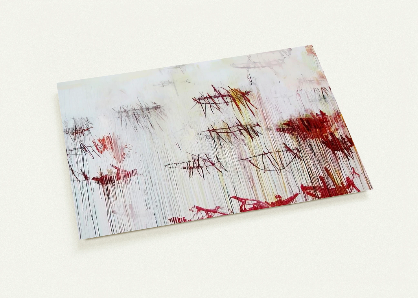 Lepanto, Part IX By Cy Twombly Pack of 10 Post Cards | Cy Twombly Post Cards | A6 (10.5 x 14.8 cm) - 4.1 x 5.8 inches