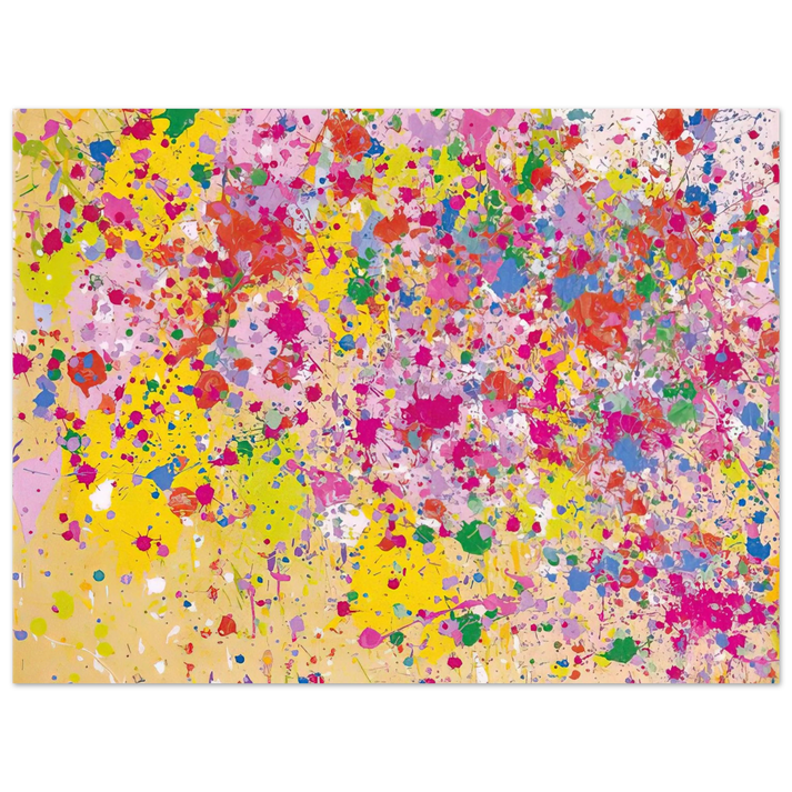 Walasse Ting - Sweet Milky Way - 1969 75x100 cm / 30x40inches Fine Art Poster