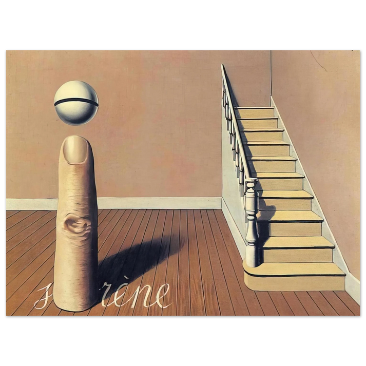 Rene Magritte - FORBIDDEN LITERATURE THE USE OF THE WORD 1936 75x100 cm / 30x40inches Fine Art Poster