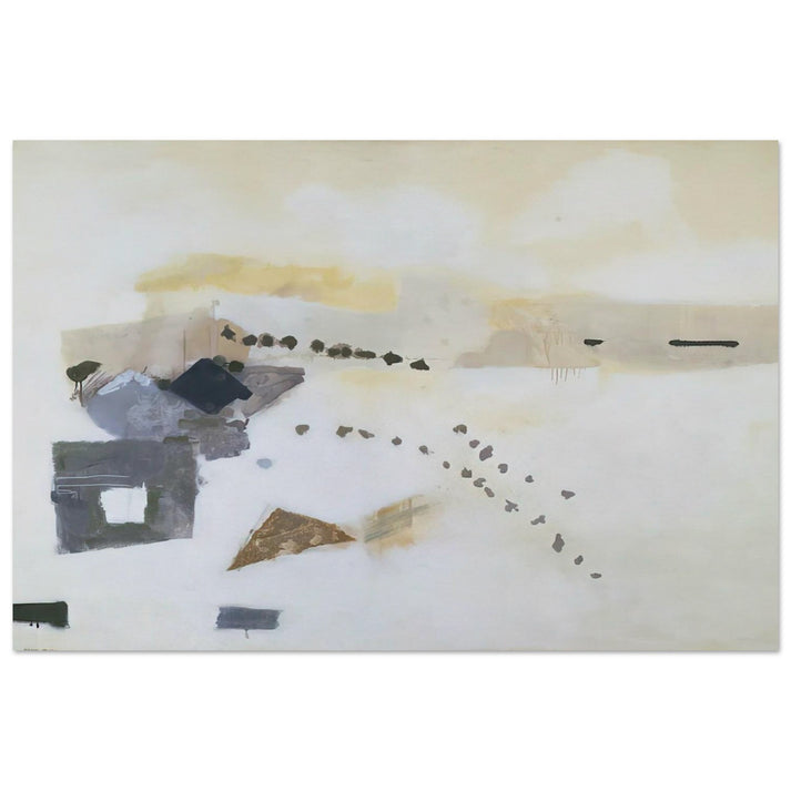 Footsteps - 1954 - Kenzo Okada Art Prints - 100x150 cm / 40x60″ inches | Kenzo Okada Poster | Kenzo Okada Prints