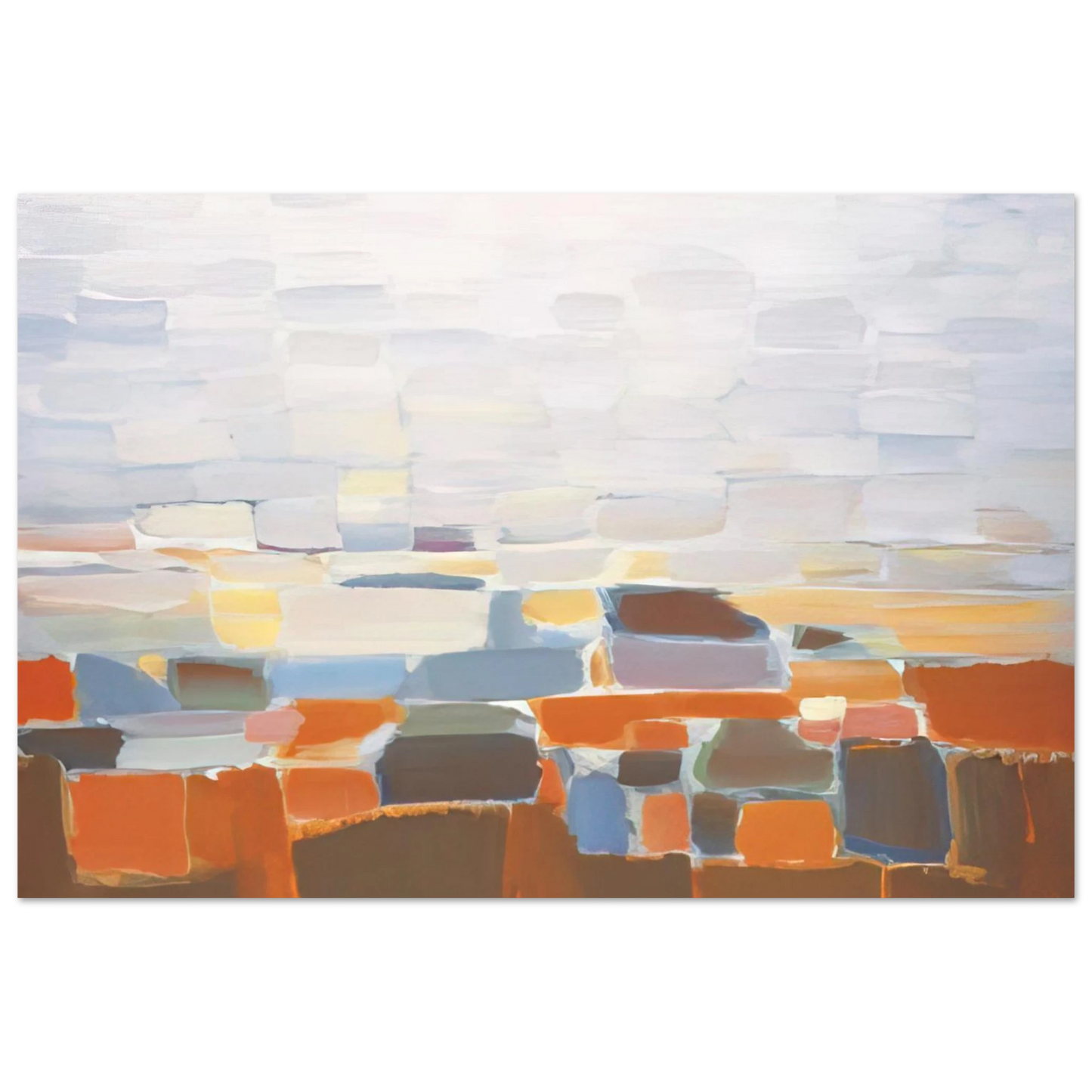 Nicolas de Stael - Ciel - Art Informel Fine Art Poster
