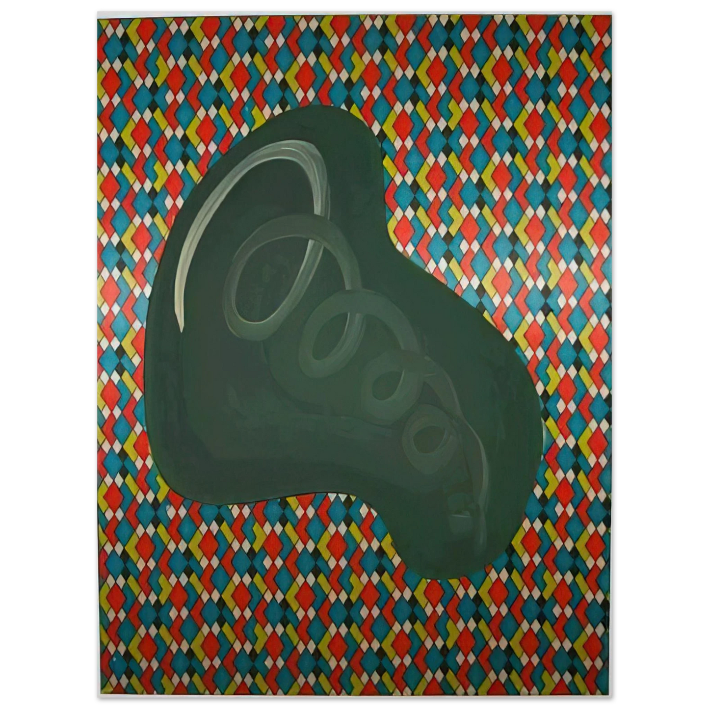 Sigmar Polke - NIERENFORM 1969 75x100 cm / 30x40inches Fine Art Poster