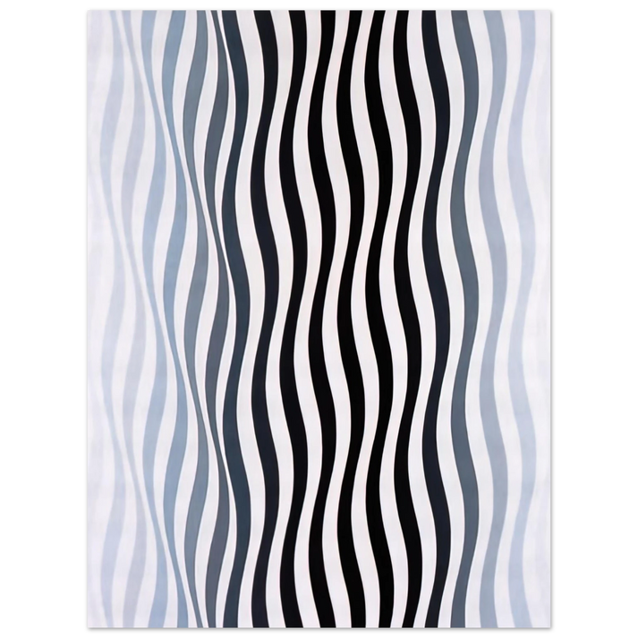 Bridget Riley - ARREST 1 1965 75x100 cm / 30x40inches Fine Art Poster