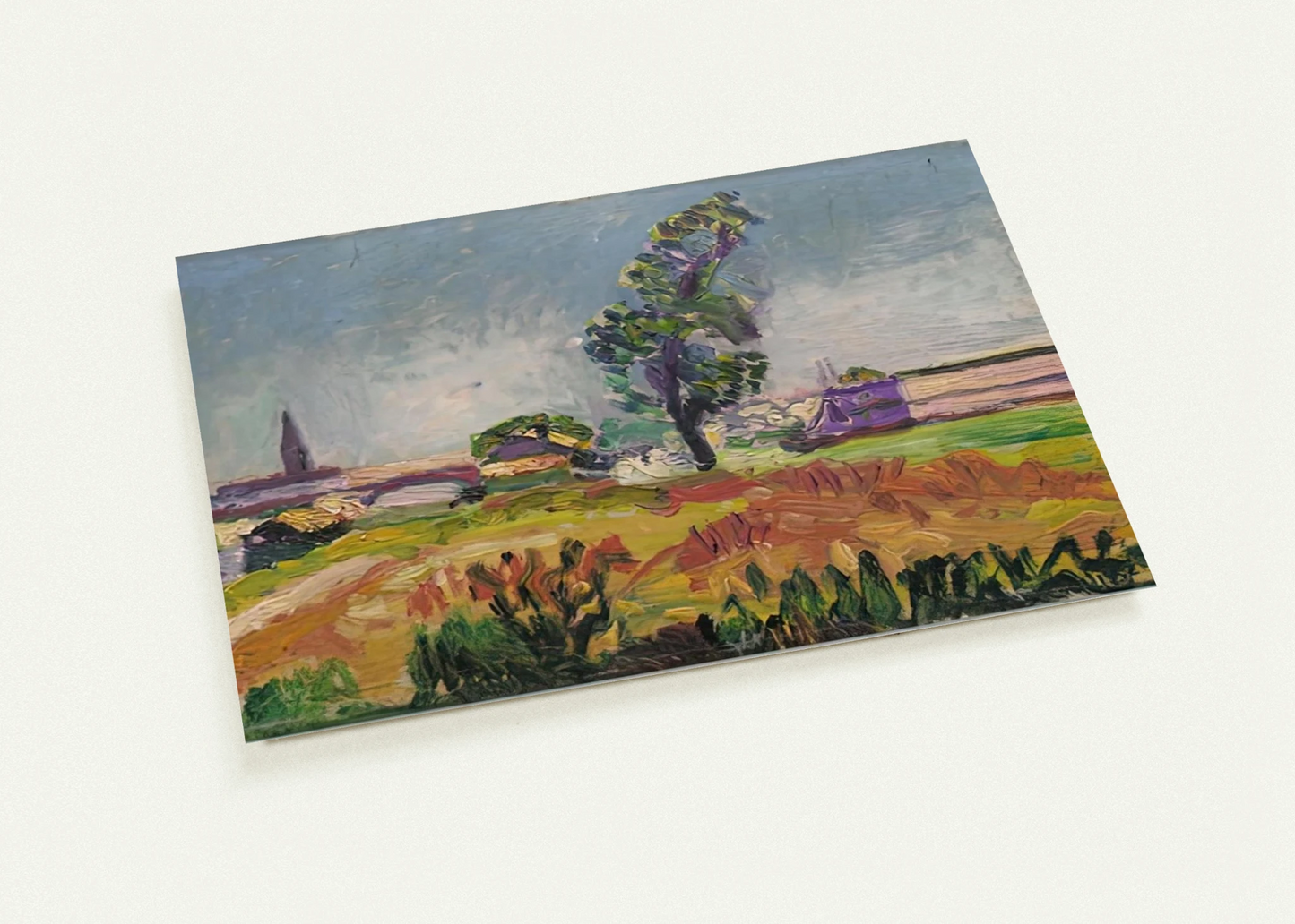 PAYSAGE DES ENVIRONS DE TOULOUSE LE PONT DES DEMOISELLES 1898 By Henri Matisse Pack of 10 Post Cards | Henri Matisse Post Cards | A6 (10.5 x 14.8 cm) - 4.1 x 5.8 inches