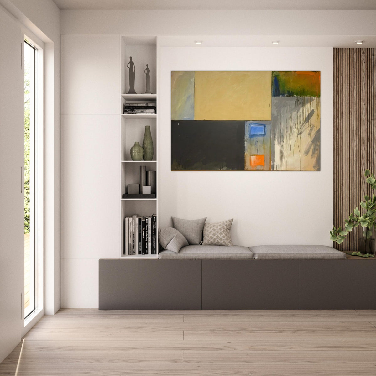 ForsythHouston - Abstract Expressionism - Mark Lancaster Art Prints - 100x150 cm / 40x60″ inches | Mark Lancaster Poster | Mark Lancaster Prints