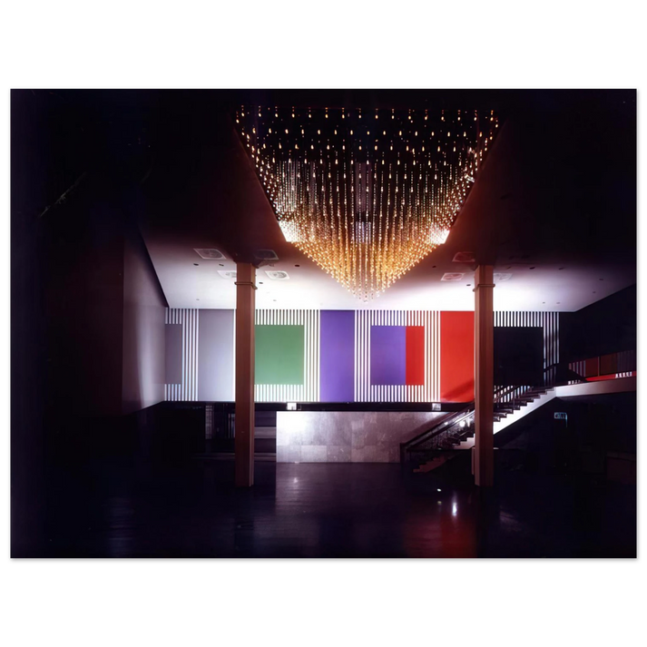 Daniel Buren - Double Rhythm - 1991 75x100 cm / 30x40inches Fine Art Poster