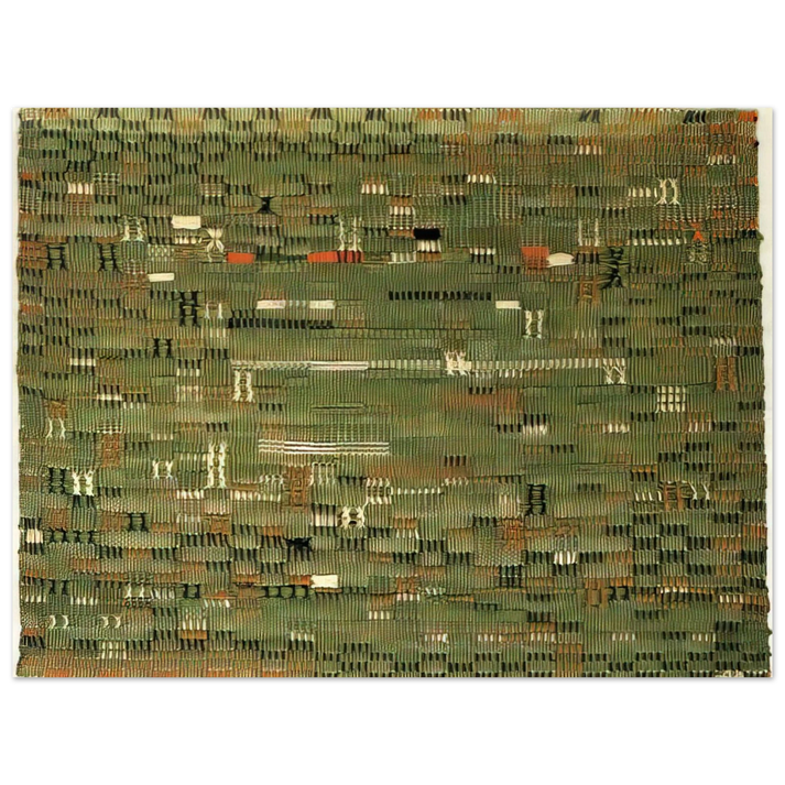 Anni Albers - PASTURE 1958 75x100 cm / 30x40inches Fine Art Poster