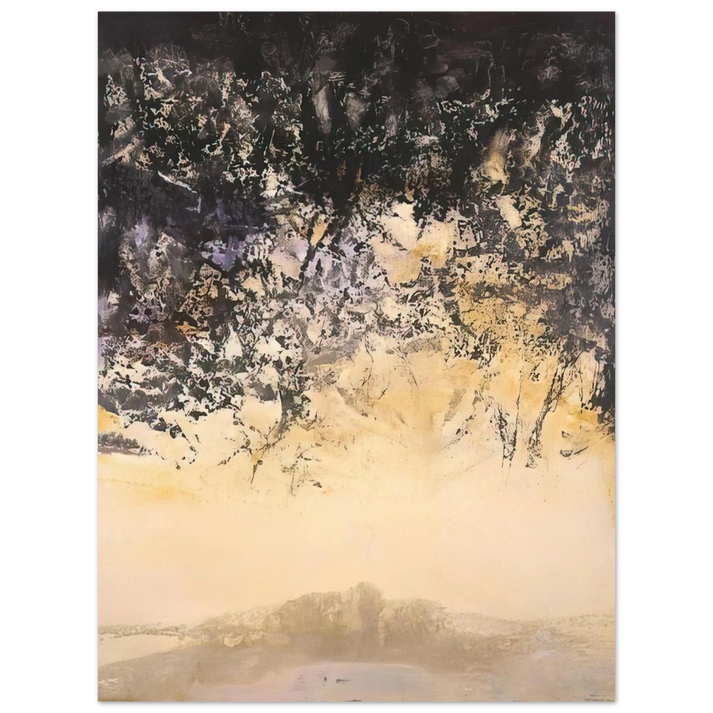 Zao Wou-Ki - 11 11 1996 1996 75x100 cm / 30x40inches Fine Art Poster