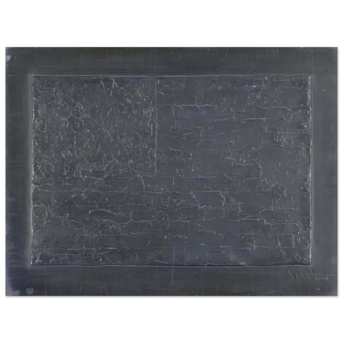 Jasper Johns - FLAG ULAE 74 75x100 cm / 30x40inches Fine Art Poster