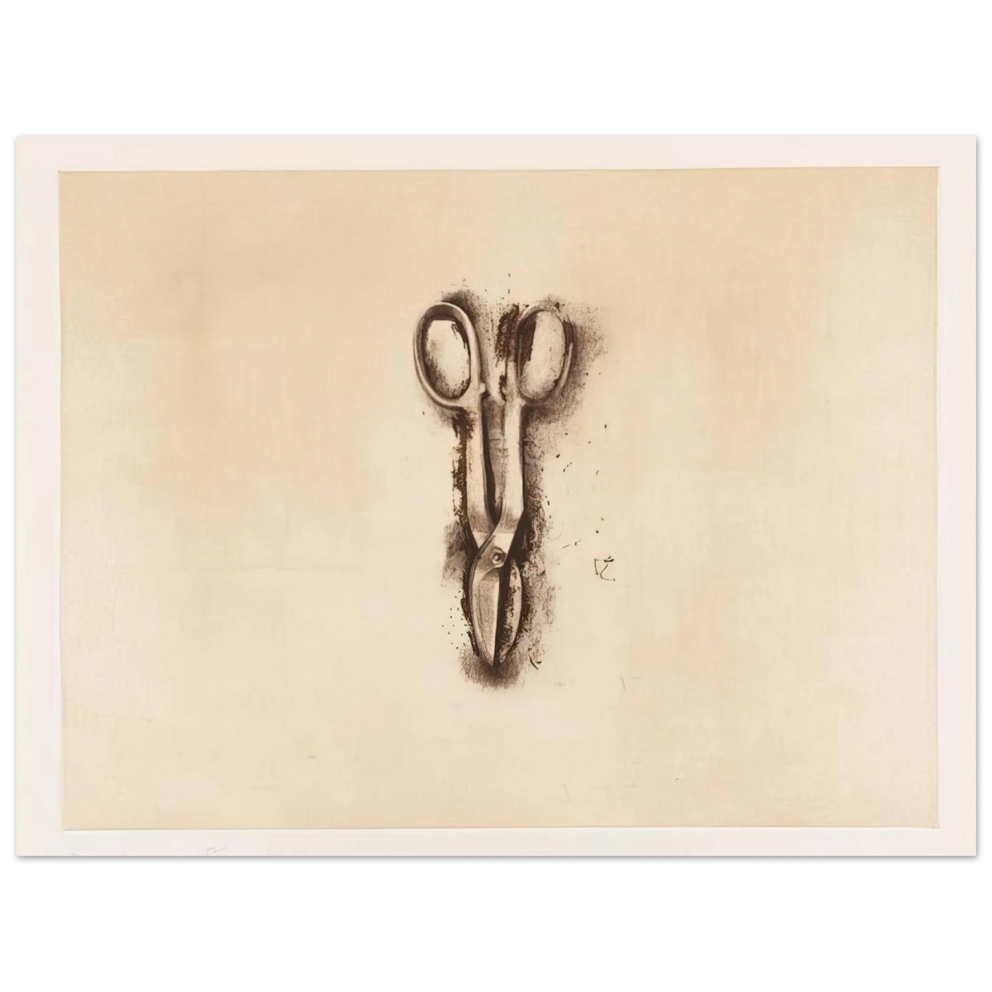 Jim Dine - TINSNIP 1973 75x100 cm / 30x40inches Fine Art Poster