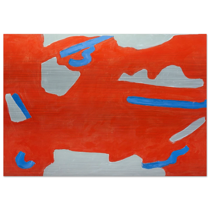 Untitled - 1971 - Betty Parsons Brushed Aluminum Print - 70x100 cm / 28x40 inches | Betty Parsons Aluminum Print | Betty Parsons Prints