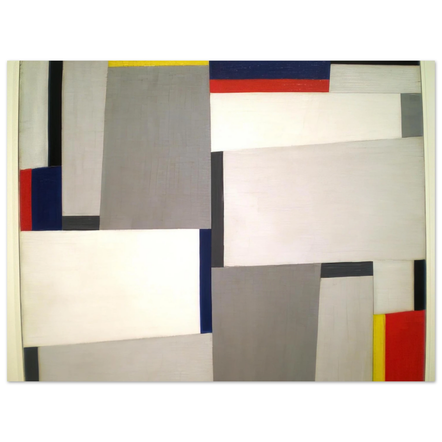 Fritz Glarner - Relational Painting #73 - 1954 75x100 cm / 30x40inches Fine Art Poster