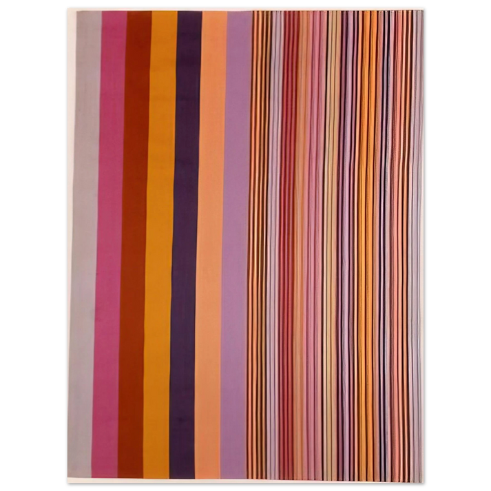 Gene Davis - Lincoln Center - 1971 75x100 cm / 30x40inches Fine Art Poster