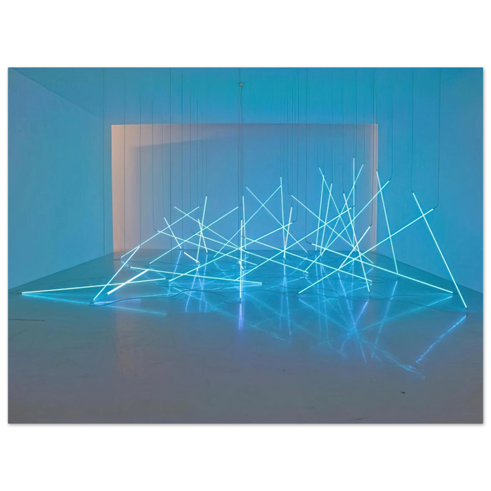 Francois Morellet - Avalanche - 1996 75x100 cm / 30x40inches Fine Art Poster