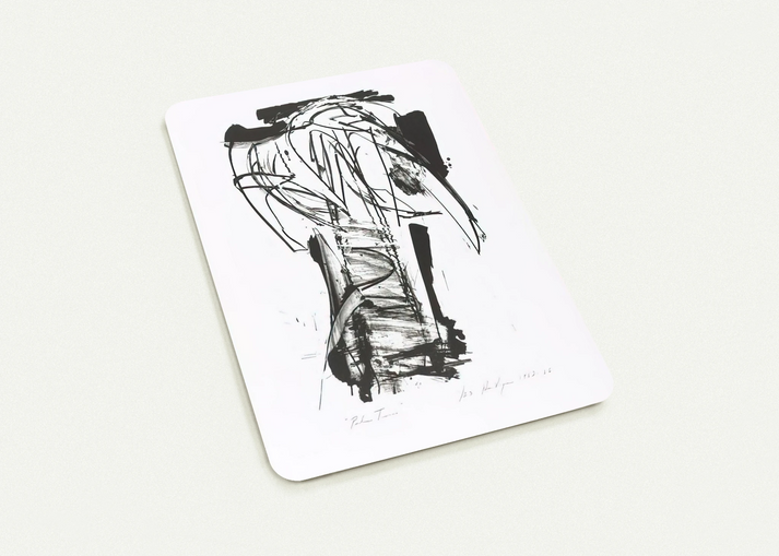 Palm Trees, from the Series The Archaics By Grace Hartigan Pack of 10 Post Cards | Grace Hartigan Post Cards | A6 (10.5 x 14.8 cm) - 4.1 x 5.8 inches