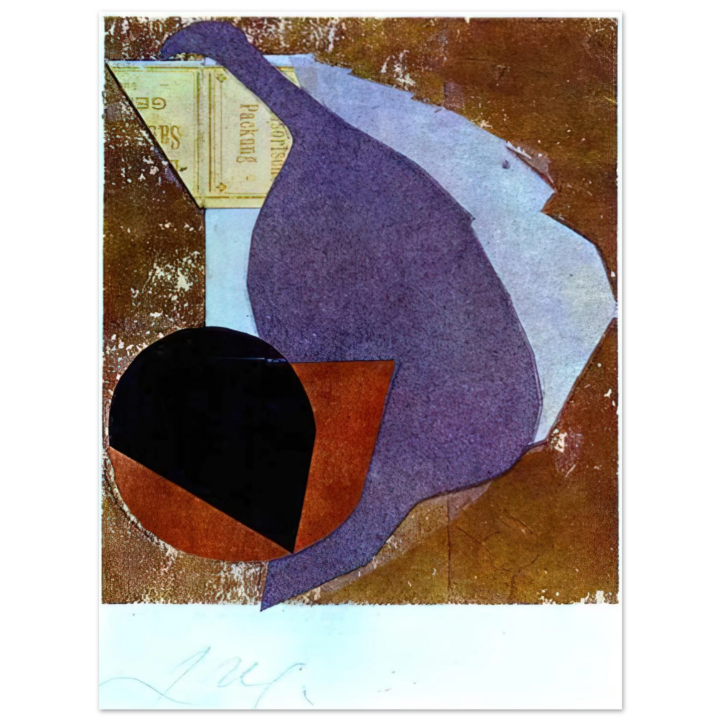 Jean Arp - Before my Birth 75x100 cm / 30x40inches Fine Art Poster
