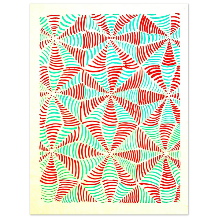 Sonia Delaunay - COMPOSITION 16 75x100 cm / 30x40inches Fine Art Poster