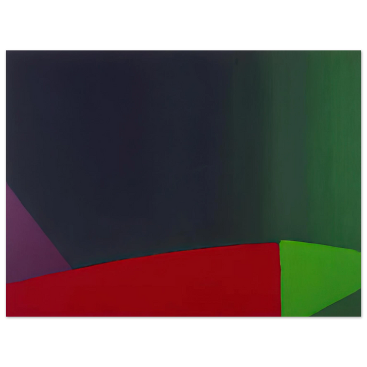 John Hoyland - 6.3.66 - 1966 75x100 cm / 30x40inches Fine Art Poster
