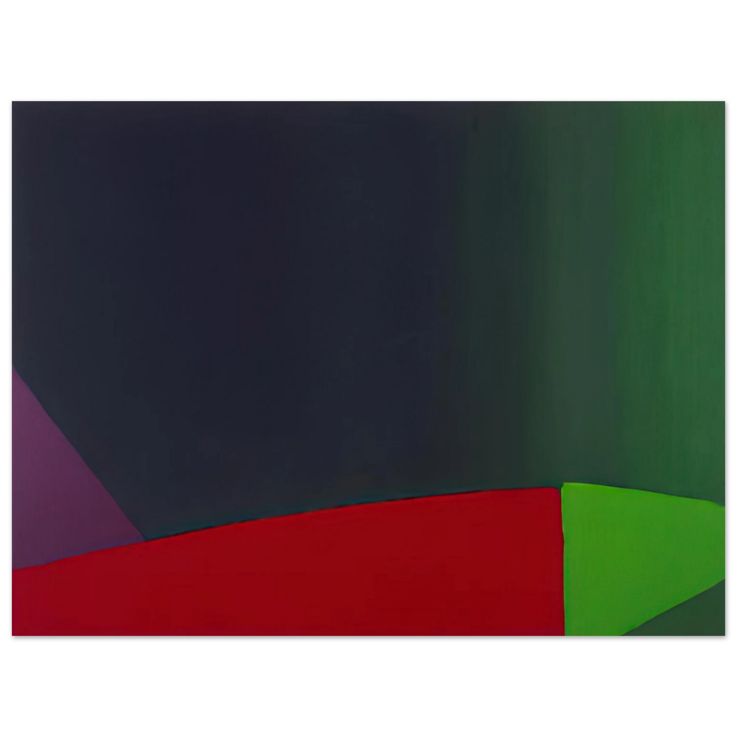John Hoyland - 6.3.66 - 1966 75x100 cm / 30x40inches Fine Art Poster