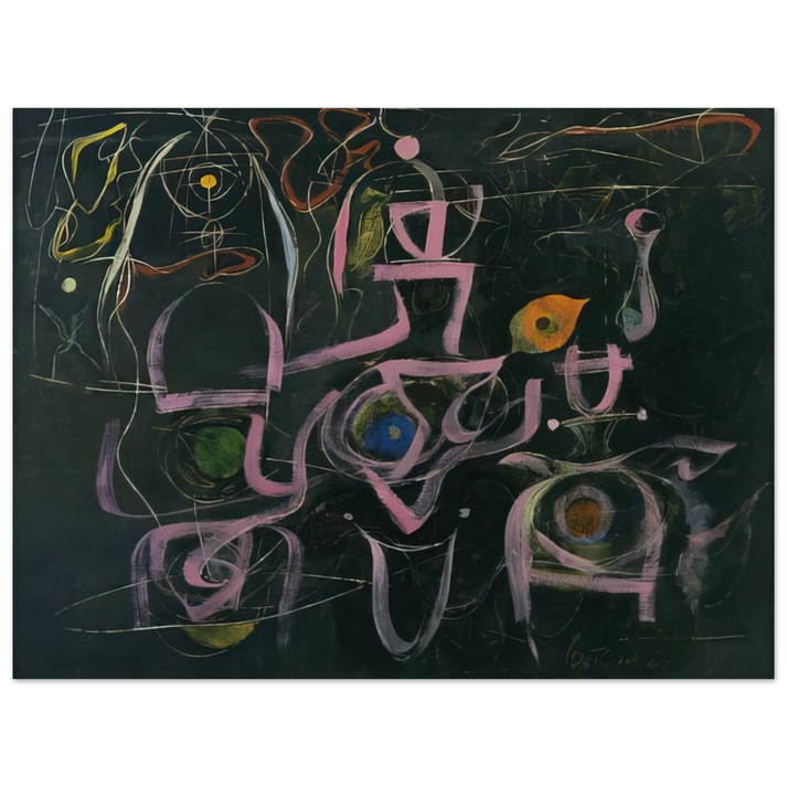 Bradley Walker Tomlin - Number 3 - 1948 75x100 cm / 30x40inches Fine Art Poster