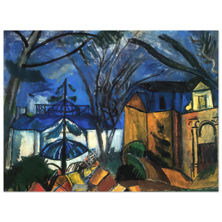 Raoul Dufy - THE BOTANICAL GARDEN 1910 75x100 cm / 30x40inches Fine Art Poster