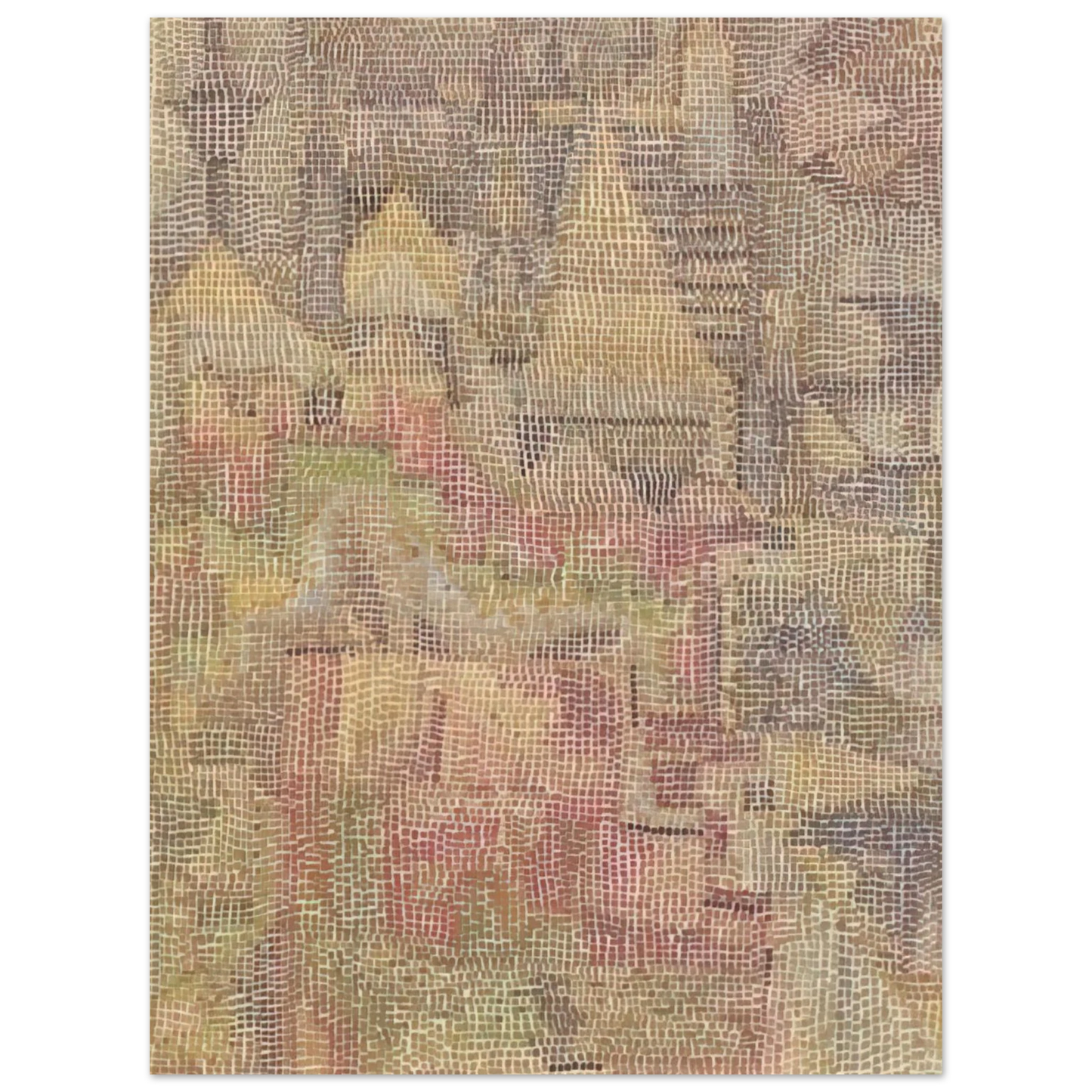 Paul Klee - CASTLE GARDEN 1931 75x100 cm / 30x40inches Fine Art Poster