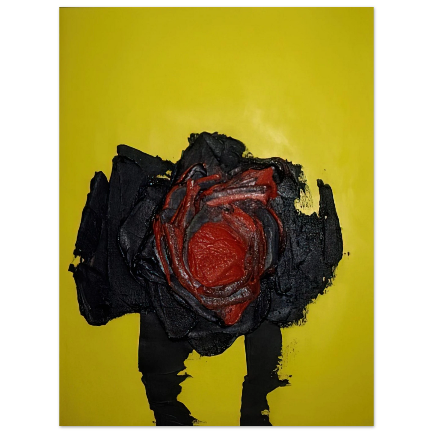 Luis Feito - UNTITLED 1963 75x100 cm / 30x40inches Fine Art Poster