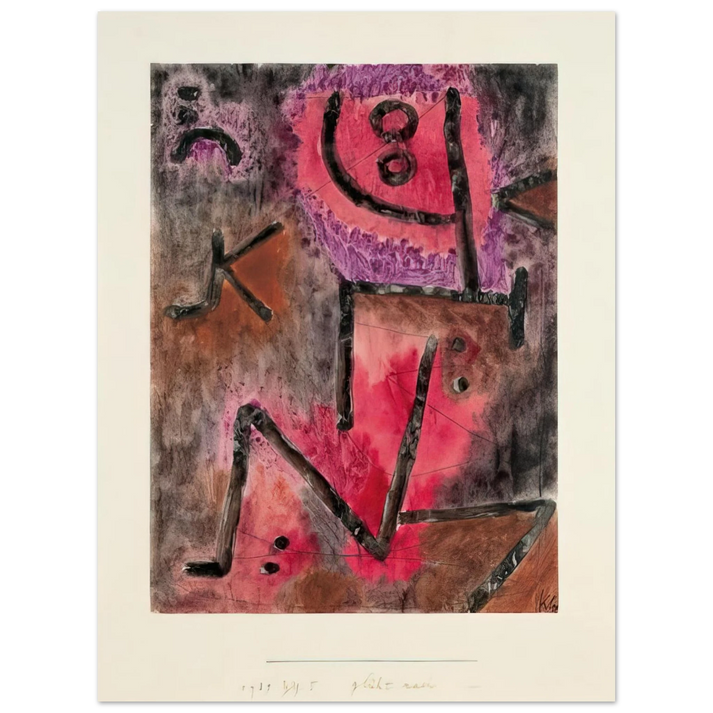 Paul Klee - AFTER ANNEALING 1940 75x100 cm / 30x40inches Fine Art Poster
