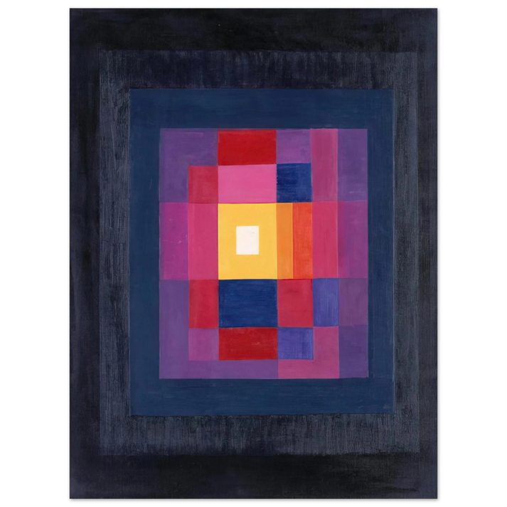 Johannes Itten - Education - 1966 75x100 cm / 30x40inches Fine Art Poster