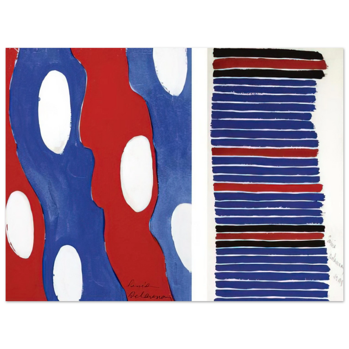Sonia Delaunay - TISSU PROJECT 75x100 cm / 30x40inches Fine Art Poster