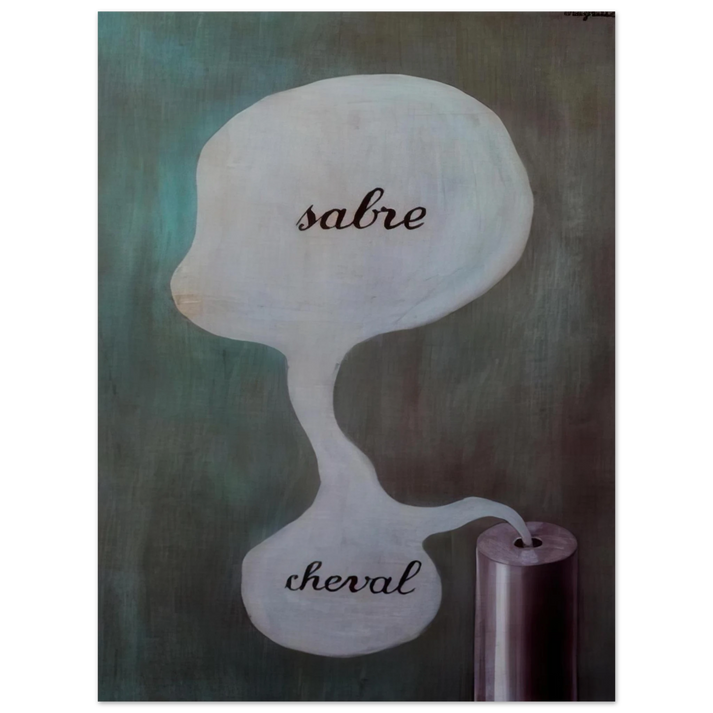 Rene Magritte - THE TREE OF KNOWLEDGE 1929 75x100 cm / 30x40inches Fine Art Poster